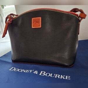 Dooney & Bourke Penny Crossbody Black Florentine Leather